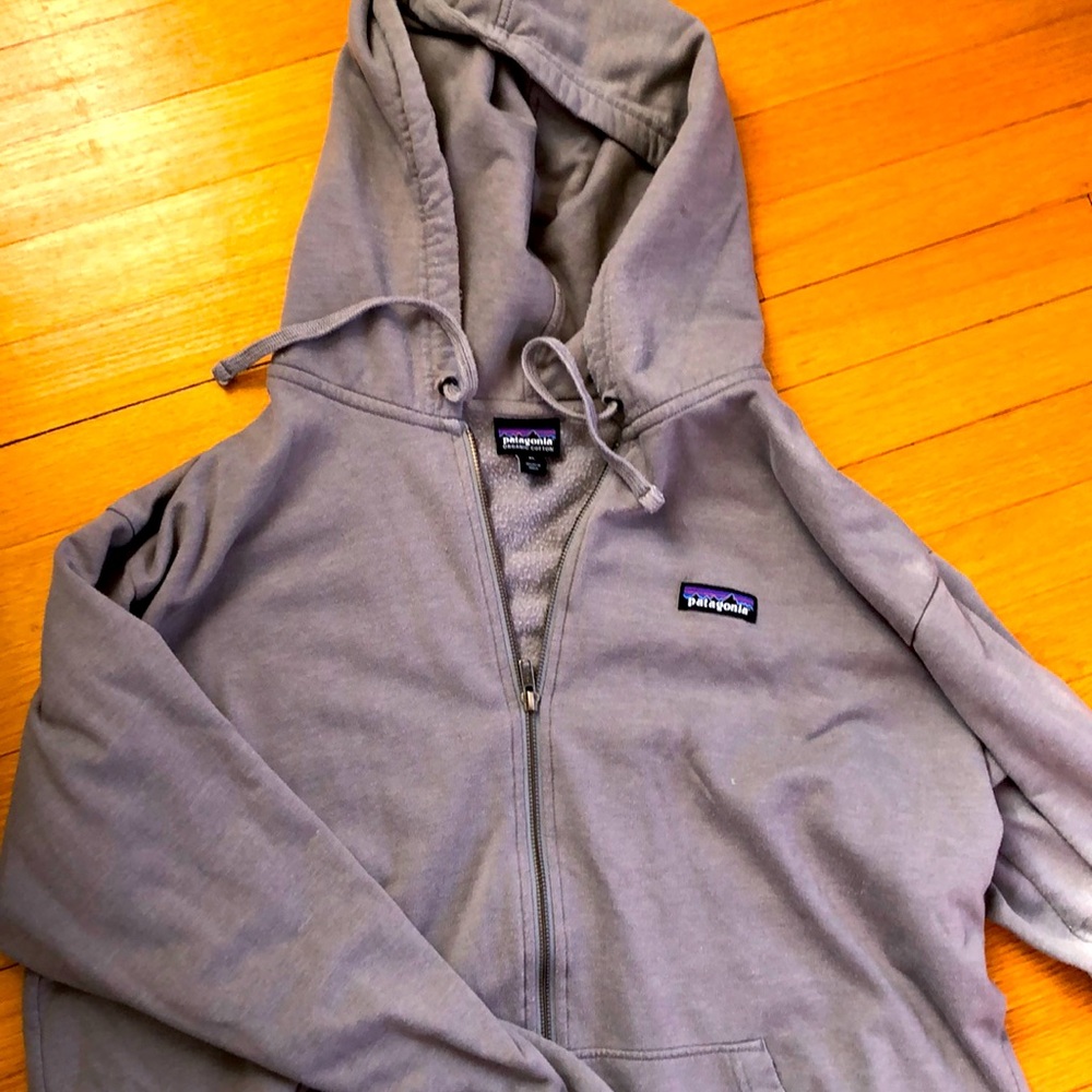 Patagonia Men’s XL grey hoodie organic cotton